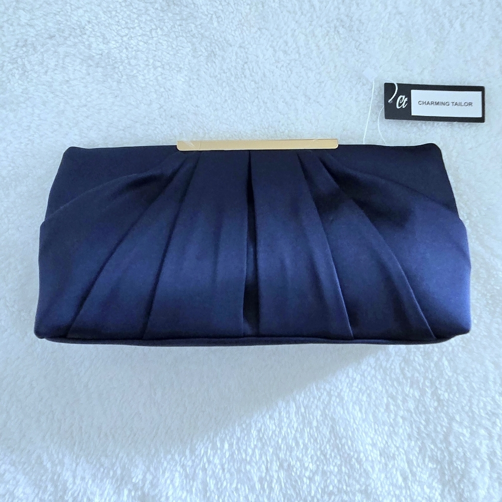 Charming Tailor🪡 Midnight🕛 Blue💙 Multi-functional Evening Bag👜 - NWT